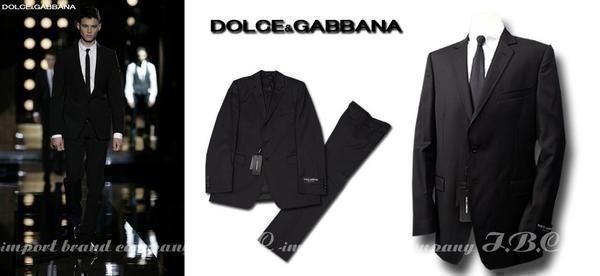 ☆DOLCE&GABBANA☆ドルガバ☆2つ釦ブラックスーツ52黒大きいサイズ 