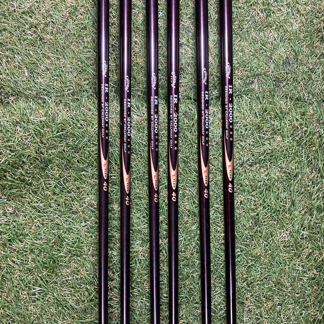 レディース Callaway ERC Ti アイアン6本 キャロウェイ - メルカリ