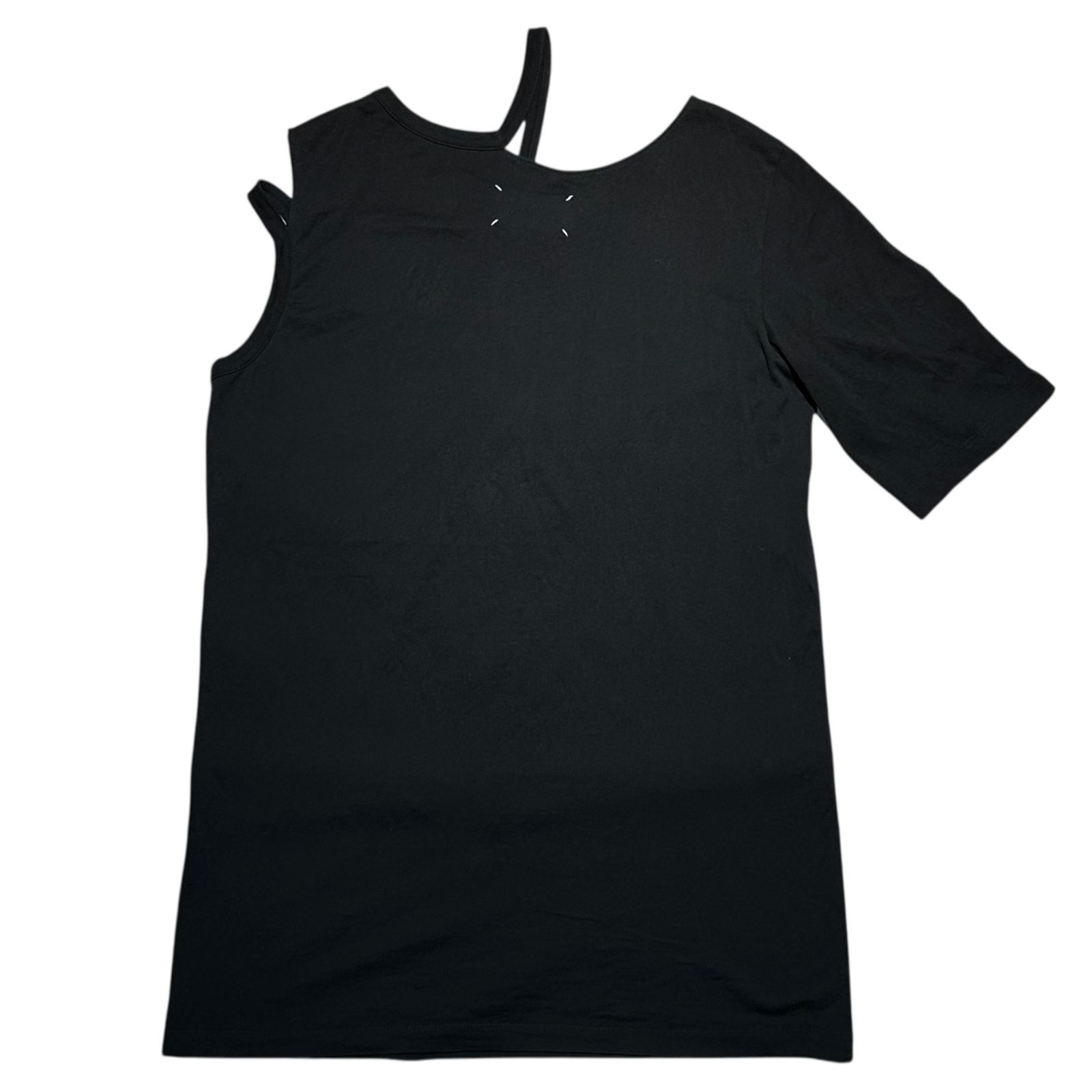 MAISON MARGIELA(メゾンマルジェラ) 18SS Asymmetry sleeve T-Shirt 