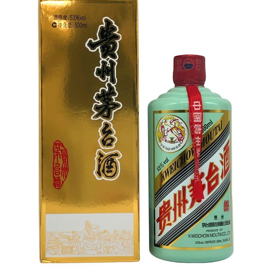 貴州茅台酒（53%vol）500ml 2017年製 天女ラベル 貴州茅台酒 マオタイ酒