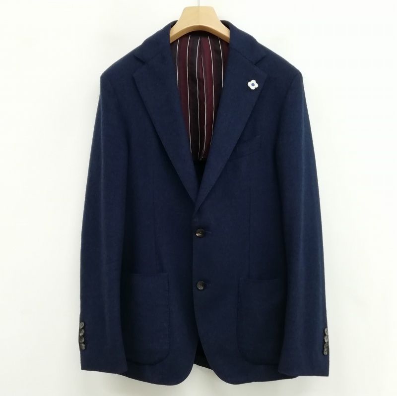 ラルディーニ LARDINI ウール シングル 2B ジャケット