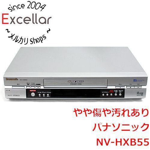 bn:4] Panasonic HiFiビデオデッキ NV-HXB55 リモコン付き - 家電・PC