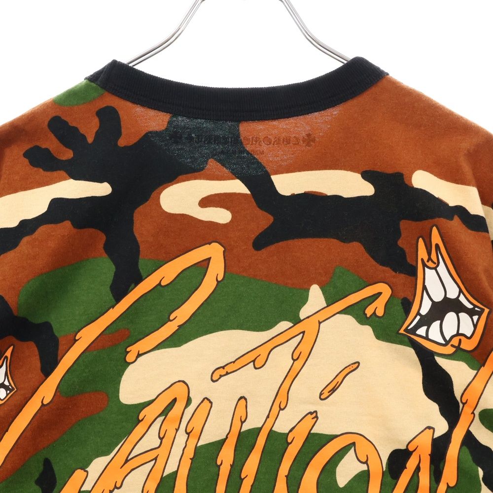 コーションカモ柄半袖Tシャツ マルチ