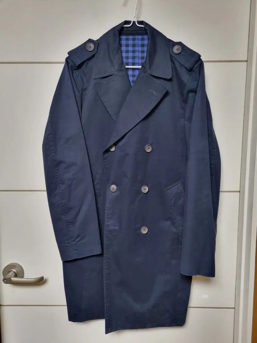 LARDINI(ラルディーニ) DAIZ MEN カシミア 100 ネイビー コート 54