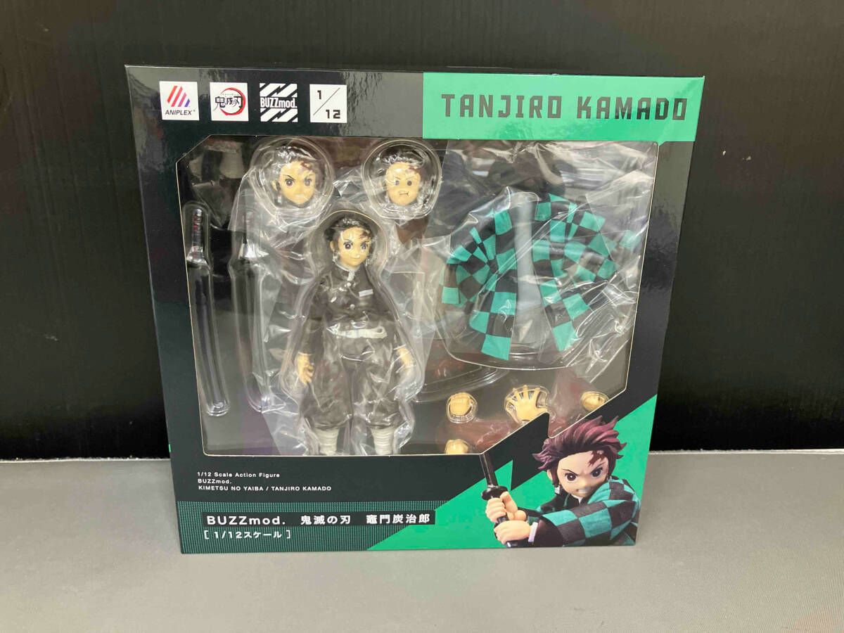 美品☆BUZZmod. 鬼滅の刃　竈門炭治郎 Amazon.co.jp: 鬼滅の刃 竈門炭治郎 フィギュア 1/12 BUZZmod