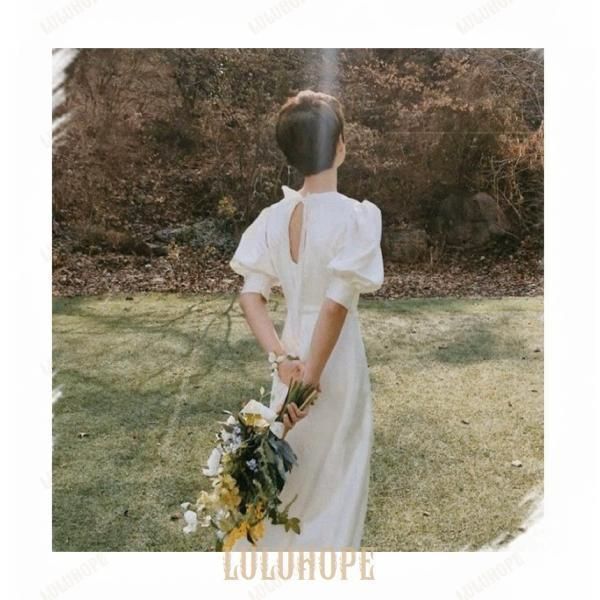 花嫁ロングドレス