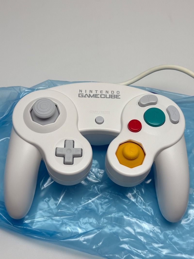 ニンテンドー ゲームキューブ コントローラ ホワイト レトロ 純正 GC NINTENDO