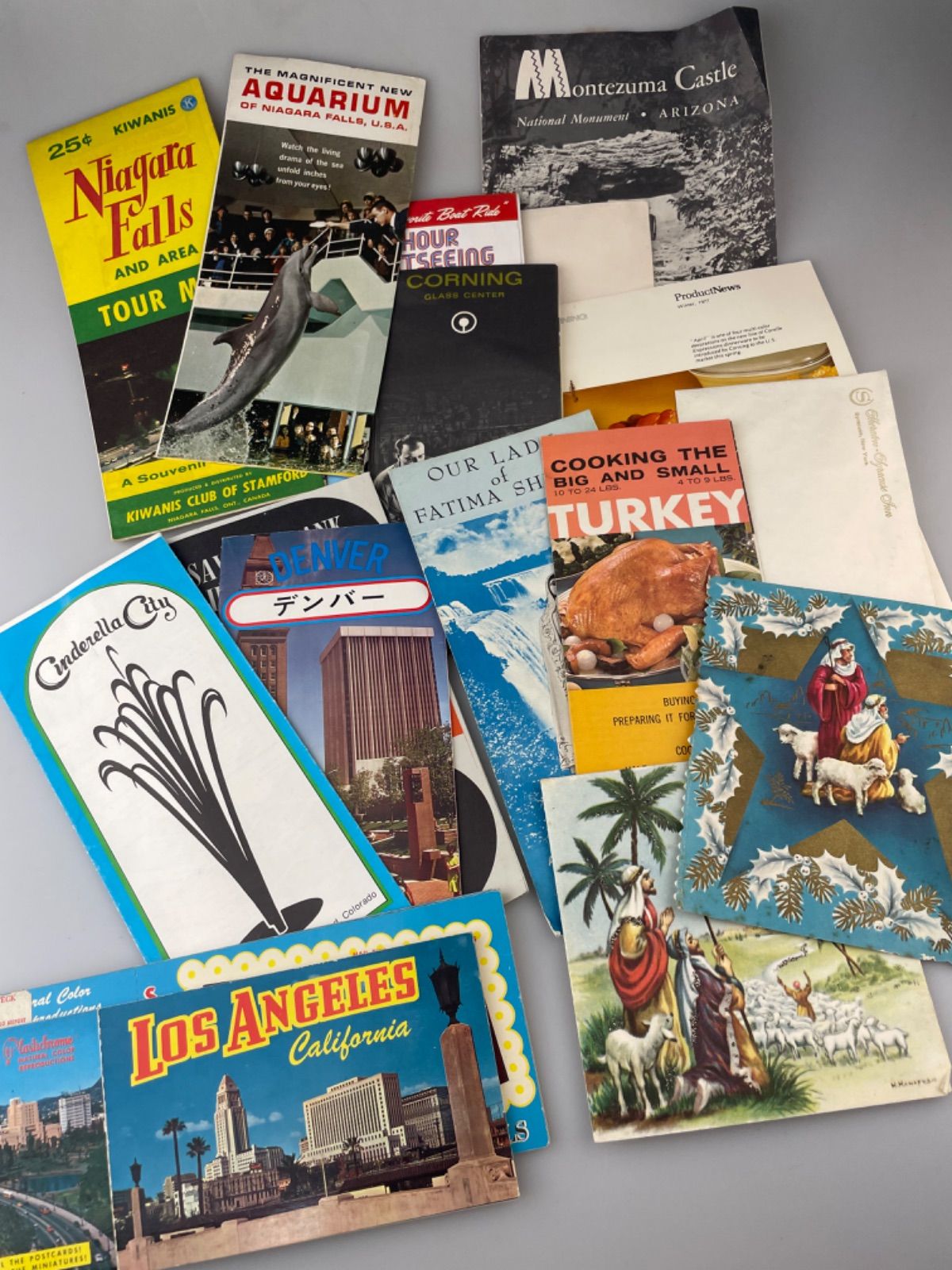 世界的に 1960年代、アメリカガイドマップパンフレット大量セット その他