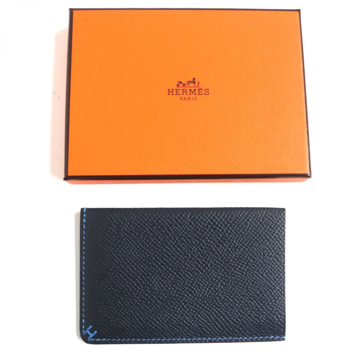 新品未使用】 HERMES エルメス カードケース 財布 革小物 ディアボロ ...