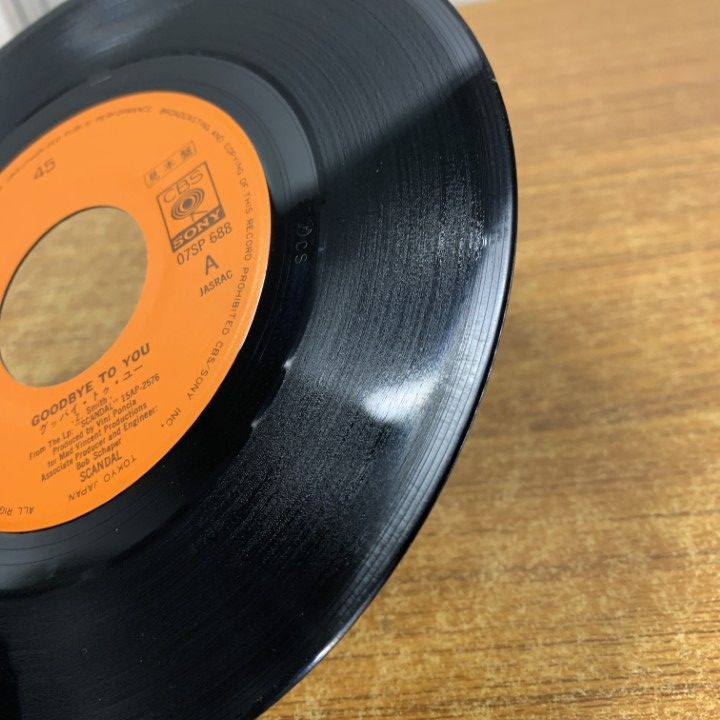 スキャンダルのレコード ○01)【同梱不可】【見本盤】スキャンダル/Scandal/Goodbye To