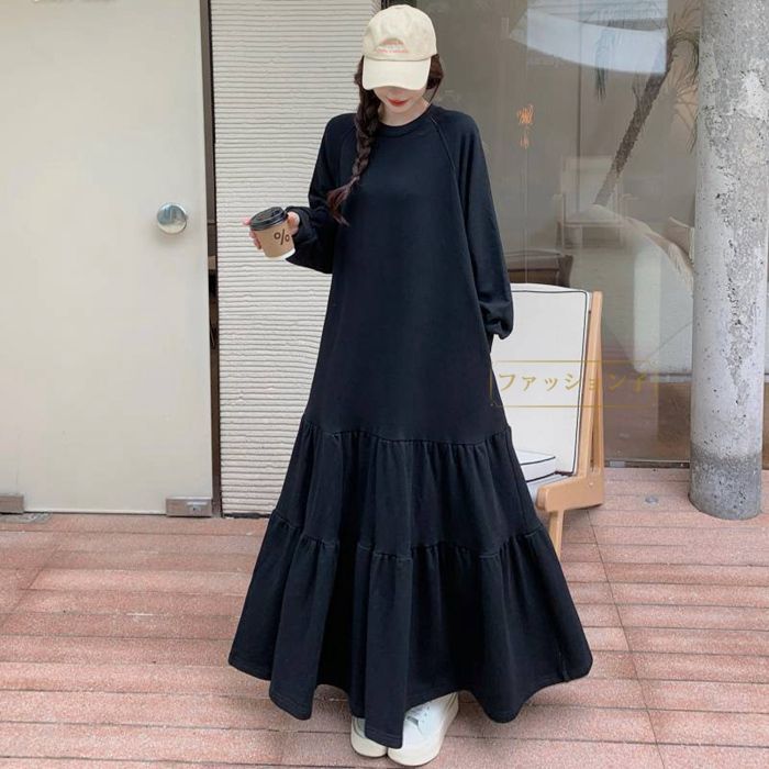 美品【ISSEY MIYAKE 】ハイネックプリーツロングワンピース　M PLEATS PLEASE ISSEY MIYAKE - 美品 プリーツプリーズ イッセイミヤケ