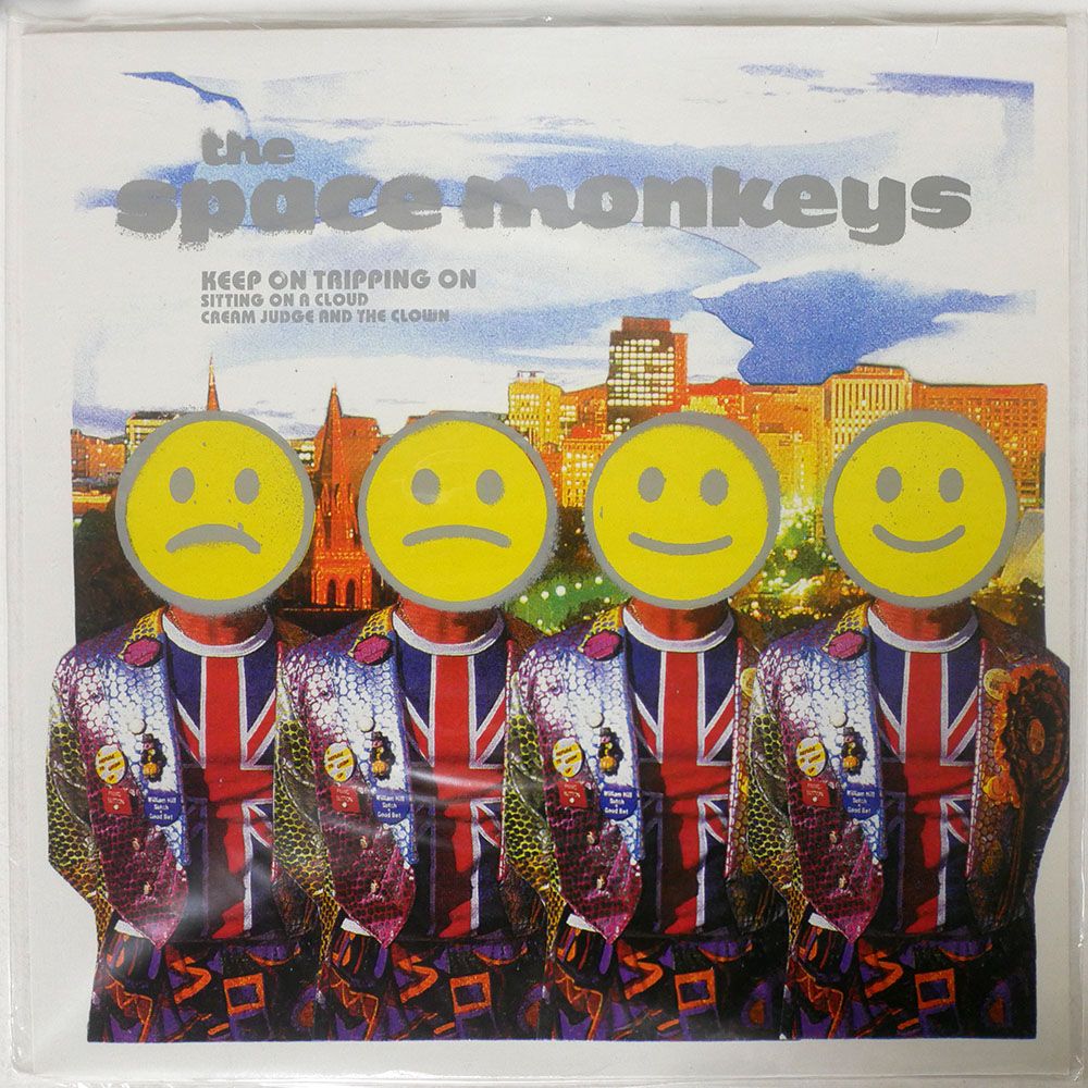 UK盤 SPACE MONKEYS/KEEP ON TRIPPING ON/FACTORY TOO 45RPM 12