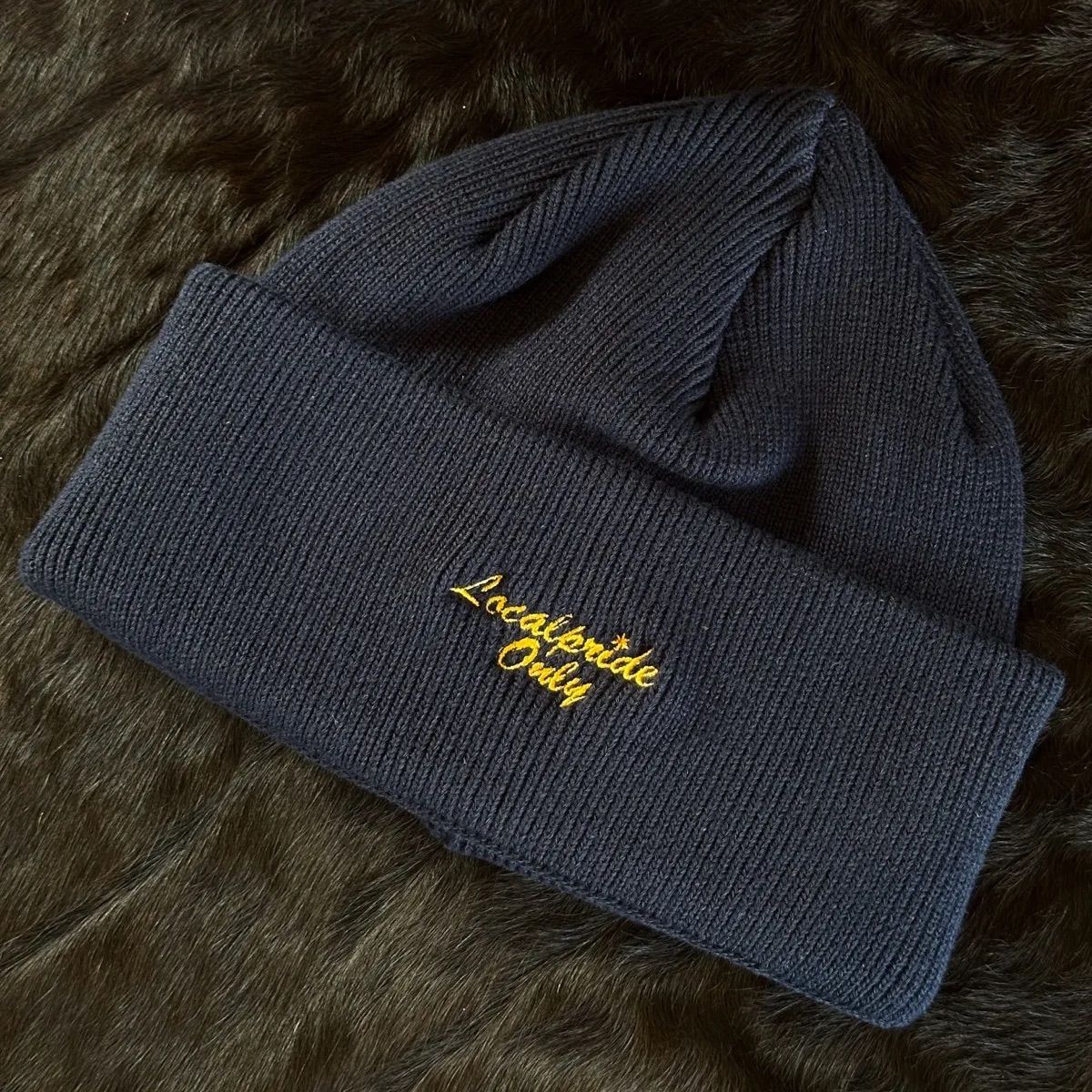 Good Wednesday ORIGINAL Needle Beanie NAVY