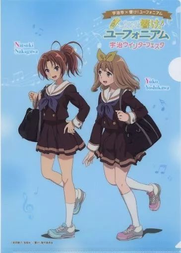 響け!ユーフォニアム　額入り複製原画　中川夏紀&吉川優子① 響け!ユーフォニアム 額入り複製原画 中川夏紀&吉川優子① 中古