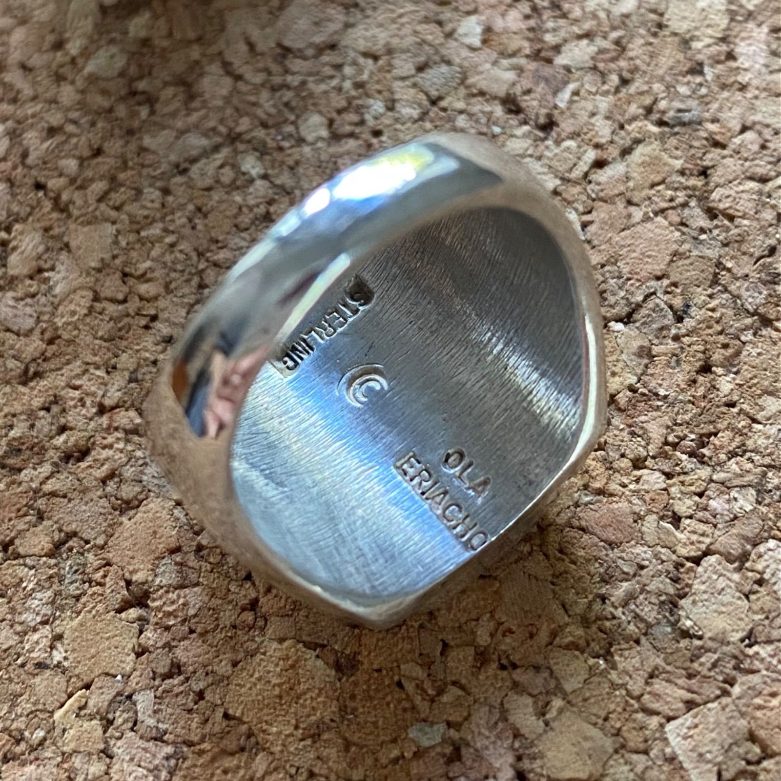 リング インレイ 14.5号 ズニ族 - メルカリ