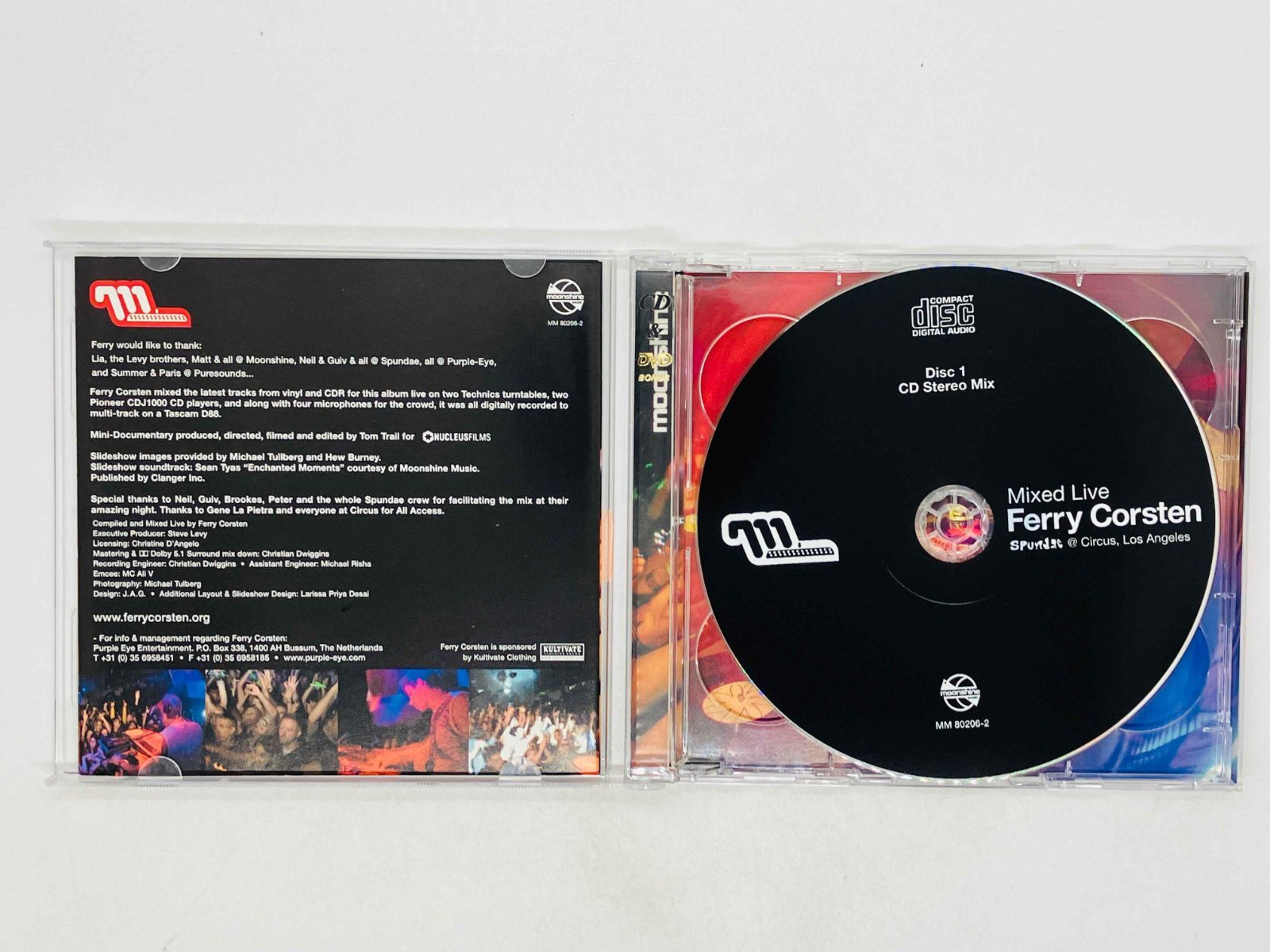 CD+DVD フェリー・コーステン / Ferry Corsten / Mixed Live
