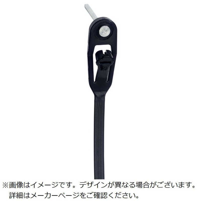 ABB TY-Rap 木材固定用結束バンド 釘付き 木材固定用結束バンド耐候 黒色 小袋 幅4.7 X長さ200 mm 50本入り TY 545 MX