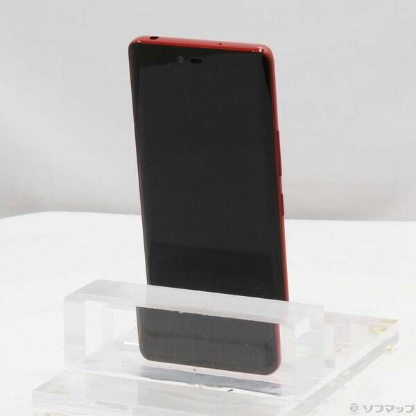 中古品〕 Rakuten Hand 5G 128GB クリムゾンレッド P780 楽天