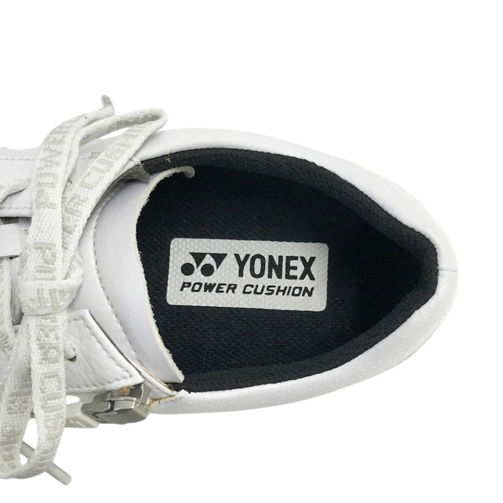 ヨネックス ゴルフシューズ POWER CUSHION 706Lホワイト24.0 ヨネックス ゴルフシューズ POWER CUSHION 706Lホワイト24.0
