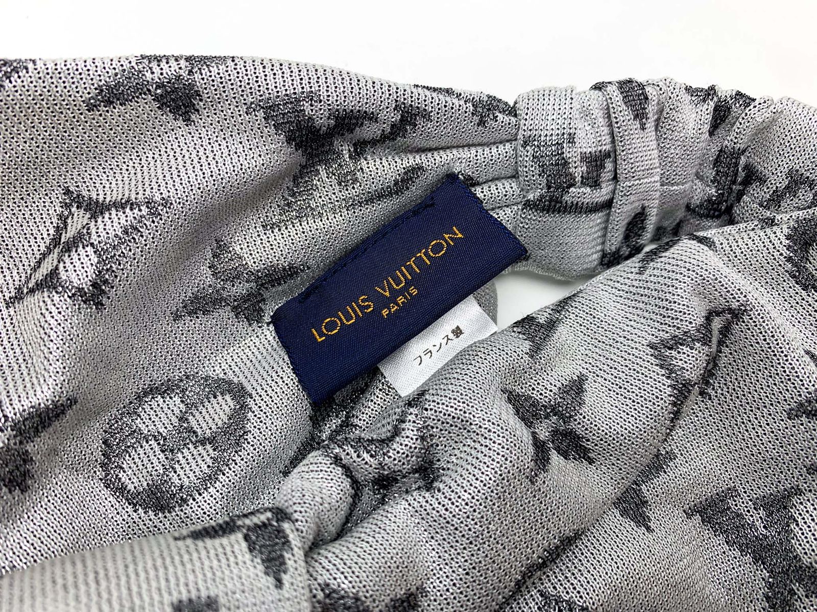 LOUIS VUITTON ルイヴィトン M76808 シルバー ヘアアクセサリー 