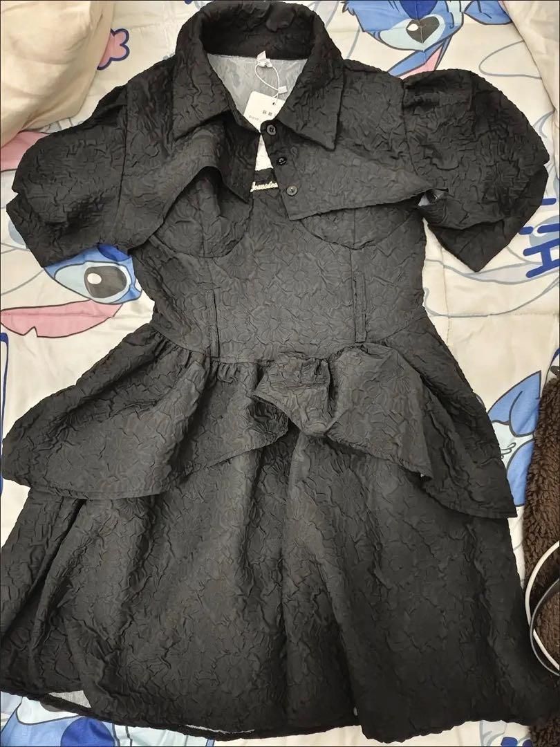 ゴスロリ・ロリータ ゴシック風 森ガール 地雷系 コスプレ 2点