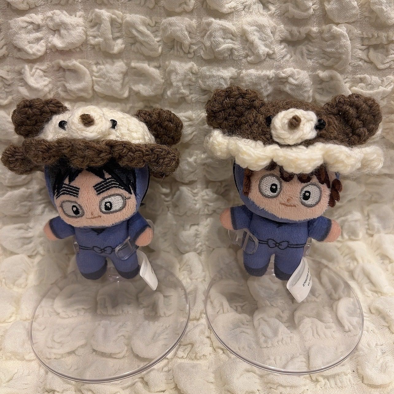 ほわぬい ぬい服 8cm 8センチ ぬい服 ぬい帽子 クマ耳 くま耳