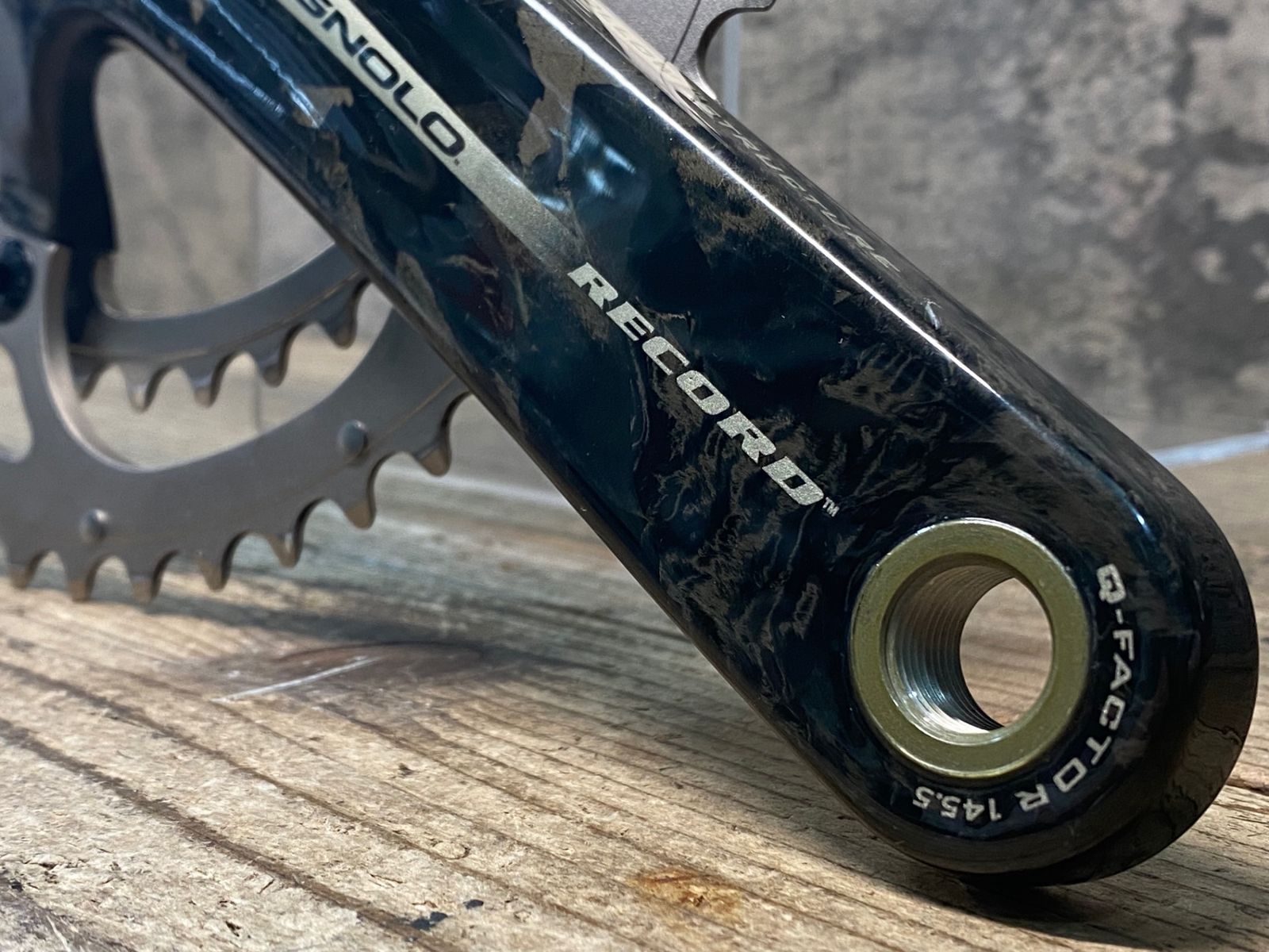 カンパニョーロRECORD 10SPEED クランクセット C-10 52-39 Campagnolo Record 10 Speed クランクセット 52/39