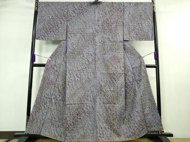 平和屋着物□極上 菅原工房 菅原結作 漢方染紬 やまと金ラベル 逸品 未  