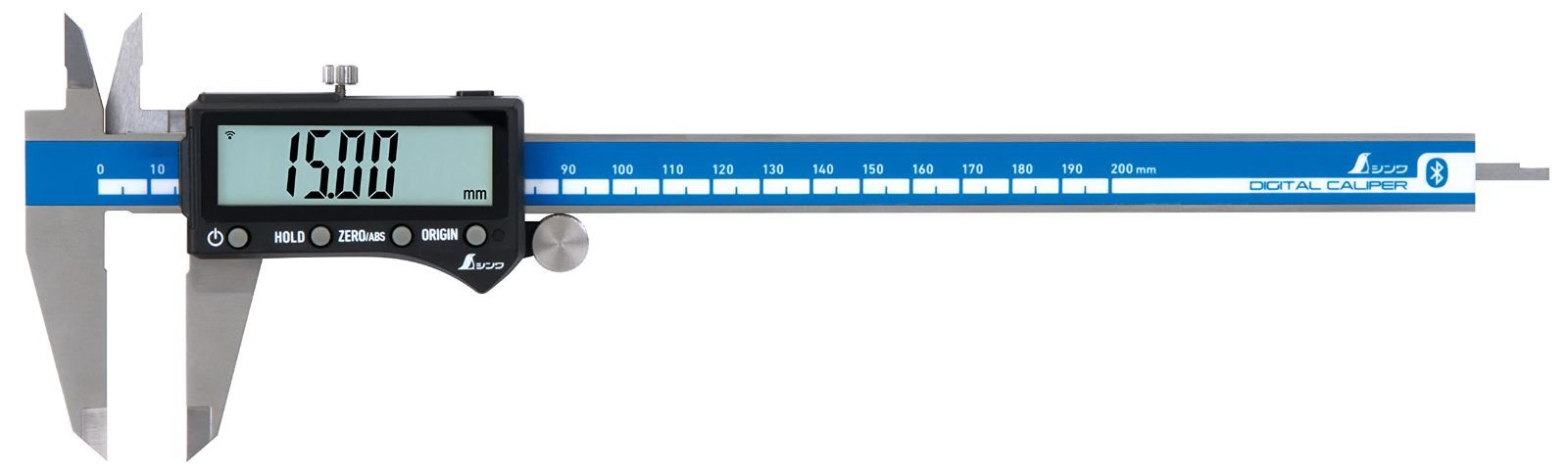 正規品，送料無料 シンワ測定(Shinwa Sokutei) デジタルノギス 大文字2 200mm データ転送機能付 19811 その他