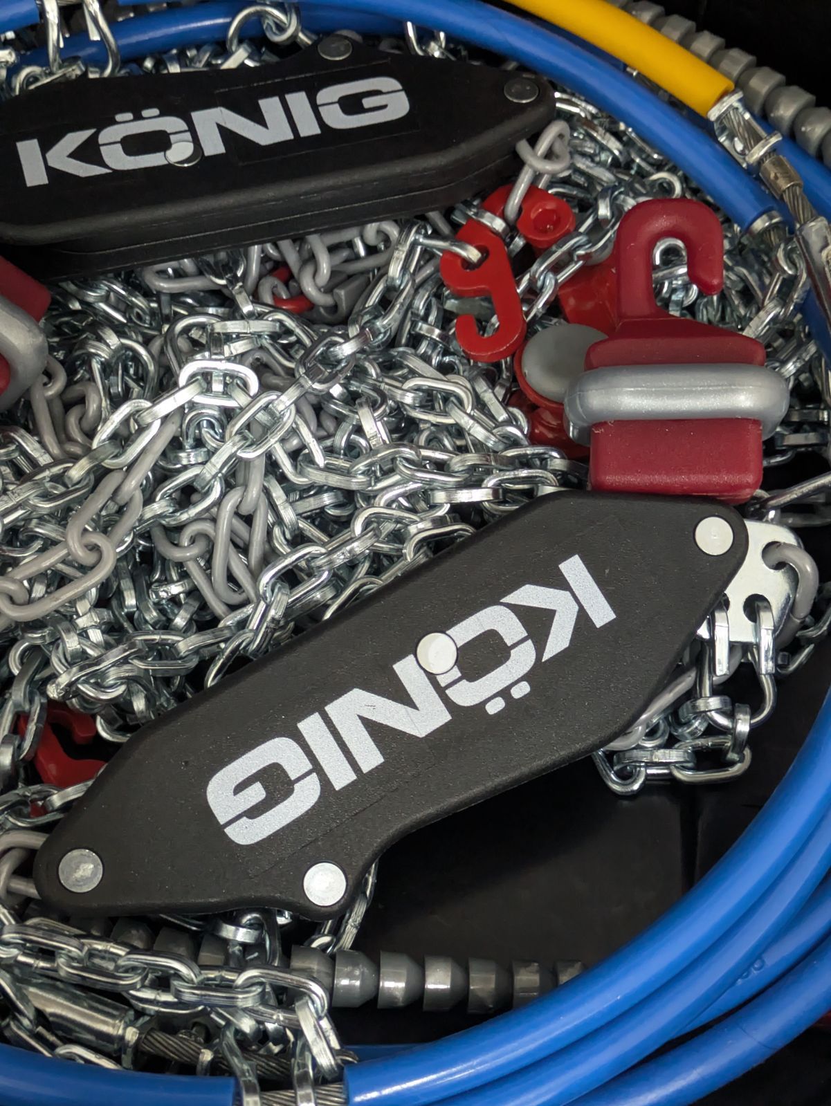 Konig コーニック 軽量 コンパクト 9mmタイプ タイヤチェーン シージーマジック CGM-090 CGマジック 乗用車 ミニバン FFCRYSTALESIA_COM