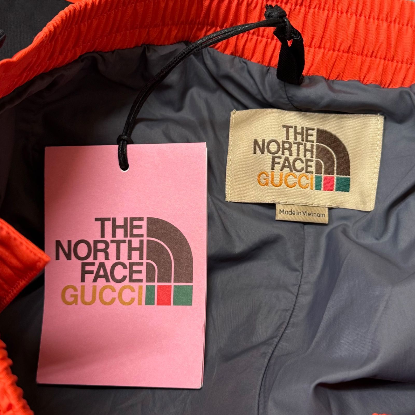 激安THE NORTH FACE x GUCCI ナイロンオレンジ カーゴパンツ 楽天市場】グッチ GUCCI ノースフェイス THE NORTH FACE コラボ