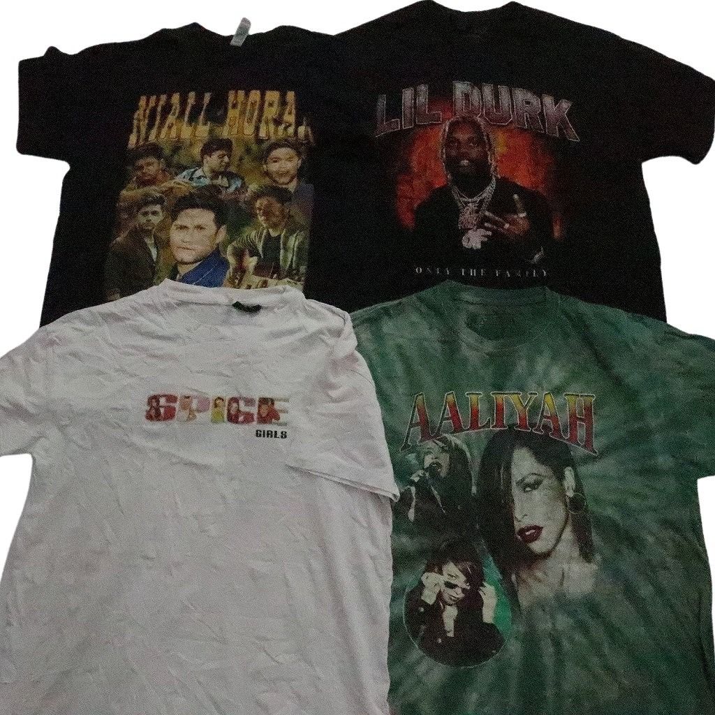 古着卸 まとめ売り 音楽・バンド 半袖Tシャツ 16枚セット (メンズ L ) ツーパック ACDC ニルヴァーナ ローリングストーンズ MU3974  - メルカリ