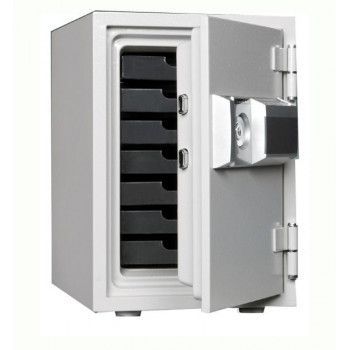 ダイヤセーフ 家庭用耐火金庫 テンキーロック プッシュタイプ MEK50-7