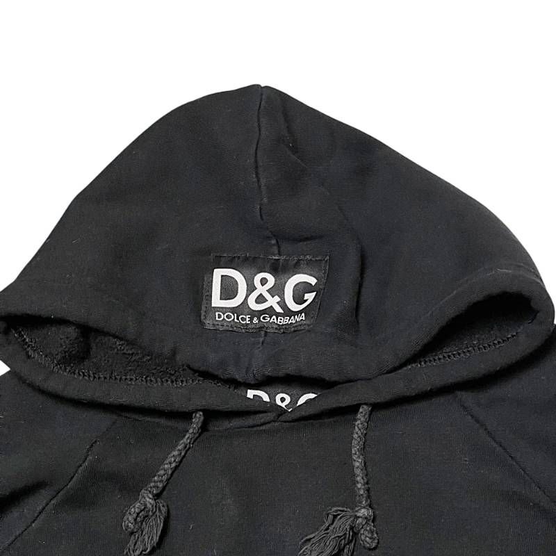D&G ドルチェ＆ガッバーナ メンズ ロゴ パーカー M相当 サイズ表記なし 