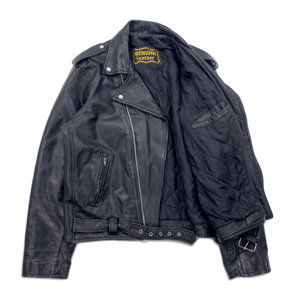 90s レザージャケット エイジング カナダ製 キルティングライナー 90s レザージャケット エイジング カナダ製 キルティングライナー 90s