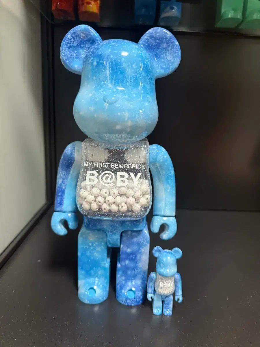 BE RBRICK ベアブリック マイファースト クリスタルオブスノー 400 % 100 %