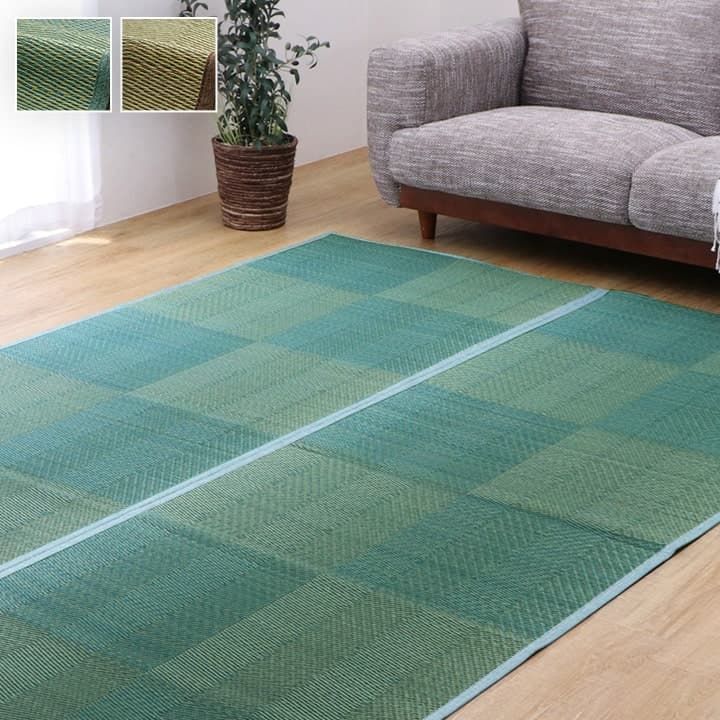花ござ NDXルネ 261×352cm 江戸間6畳ブラウン