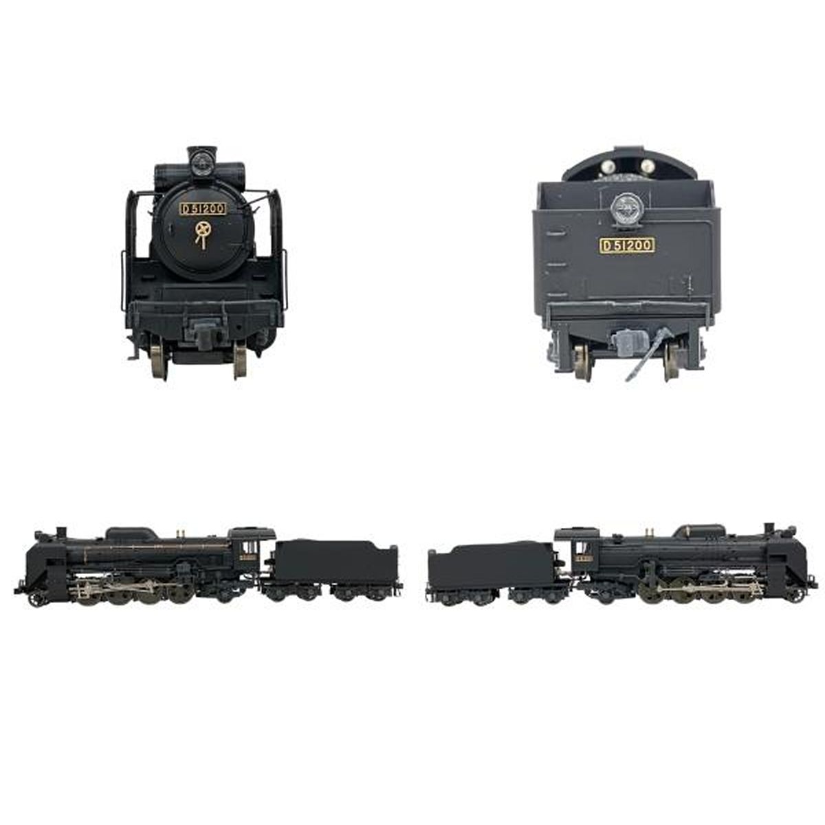 絆 KATO 1-202 D51 標準形 蒸気機関車 HOゲージ 鉄道模型 ジャンク K10475419 2025年