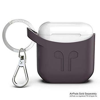 P様☆専用 中古】PodPocket(ポッドポケット) AirPods専用シリコンケース Cocoa
