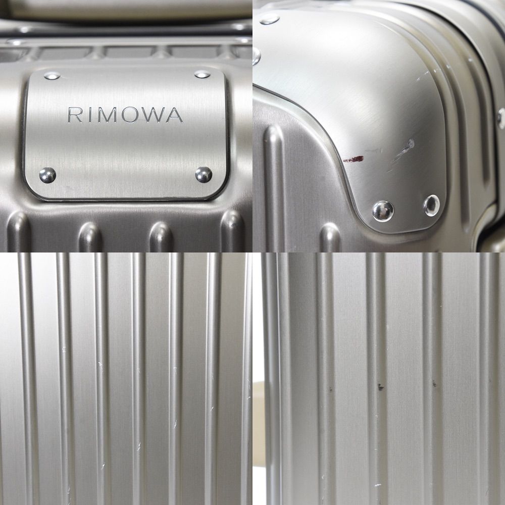 Aランク】RIMOWA リモワ オリジナル キャビン ゴールド 35L 4輪 Aランク】RIMOWA リモワ オリジナル キャビン ゴールド 35L 4輪