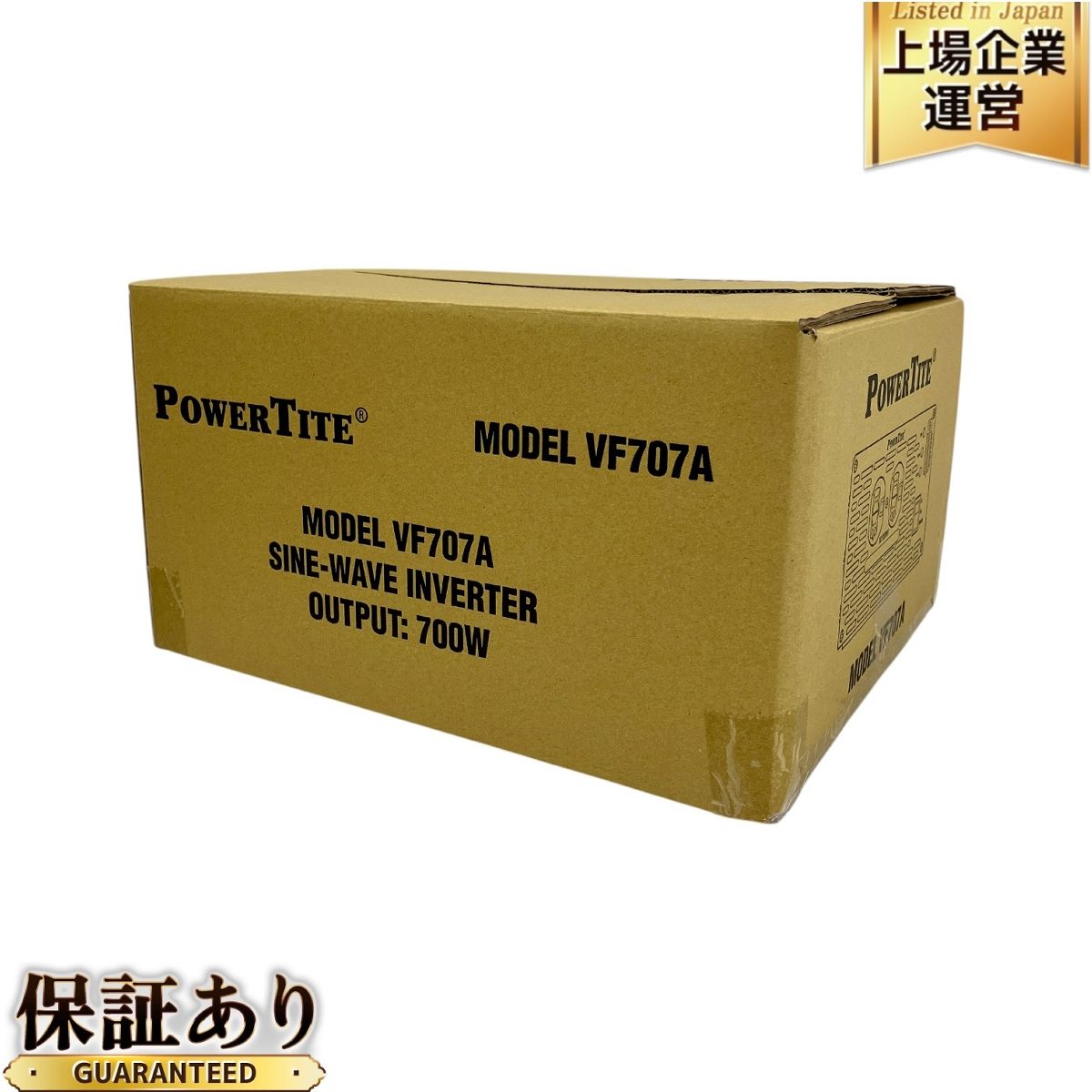未来舎 POWER TITE VF707A-12VDC 正弦波 インバーター ♥ 開封済 T9696969
