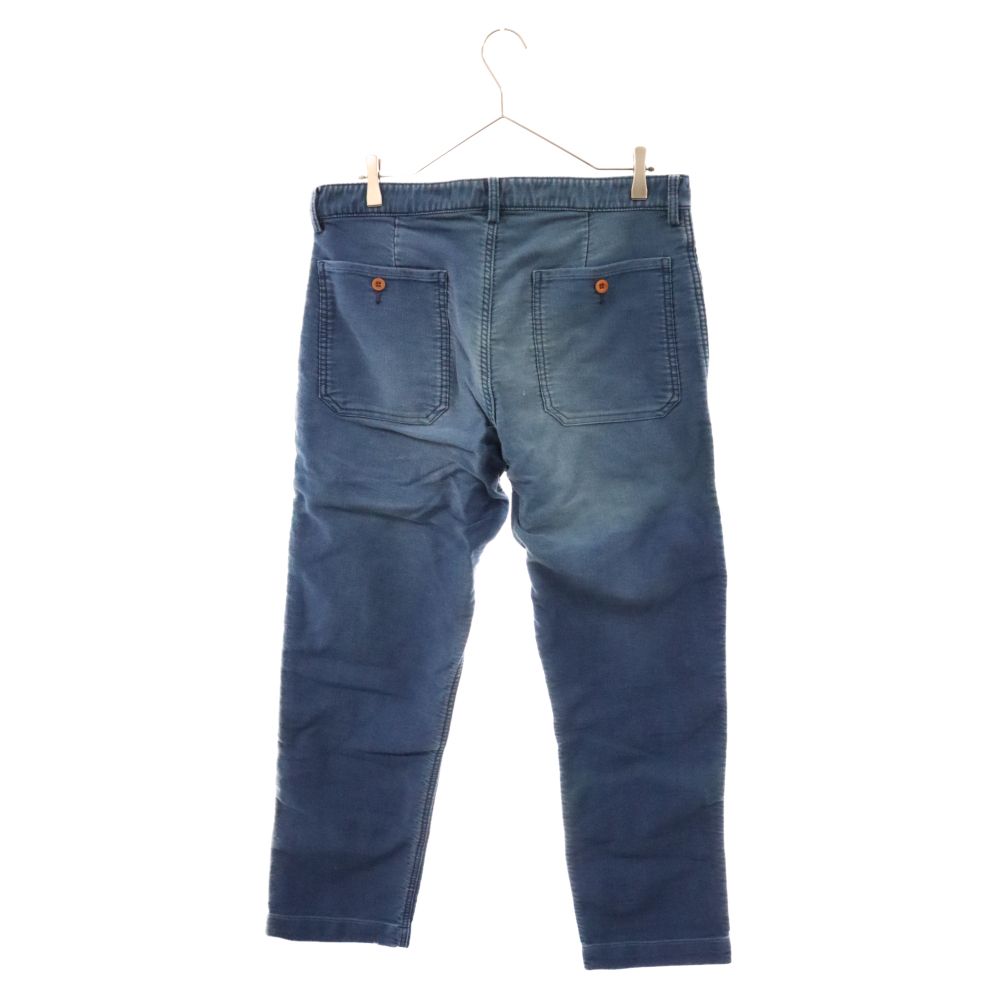 VISVIM(ビズビム) 14SS パストラル パンツ モールスキン インディゴ