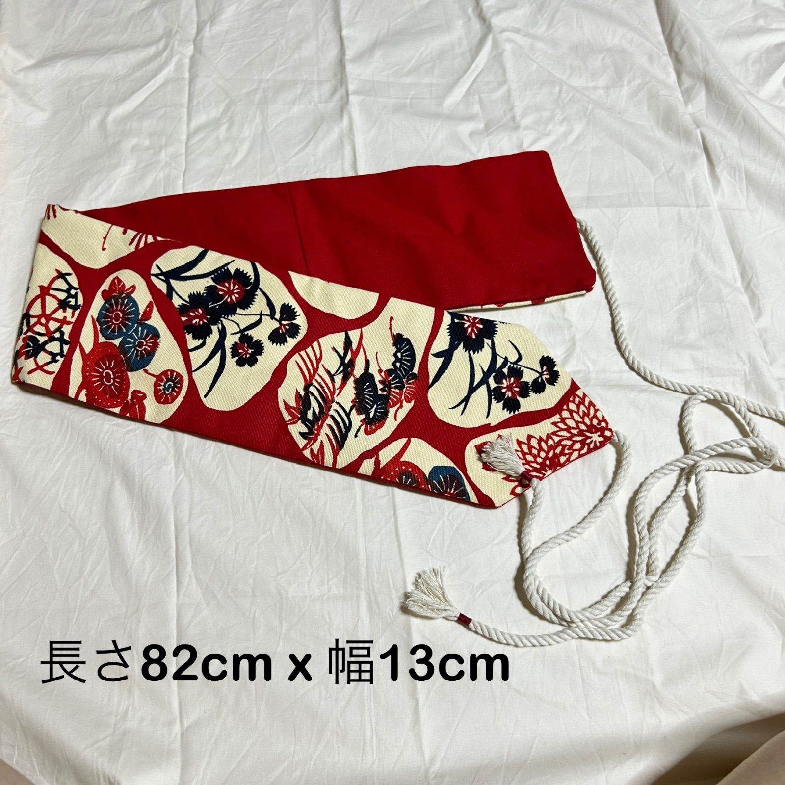 和洋折衷コーデ｜新品 着物リメイクワンピース もみじ柄×くすみ赤