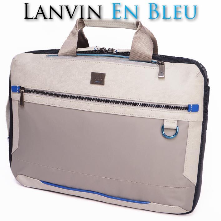 ランバンオンブルー LANVIN en Bleu ３WAY ブリーフケース A4