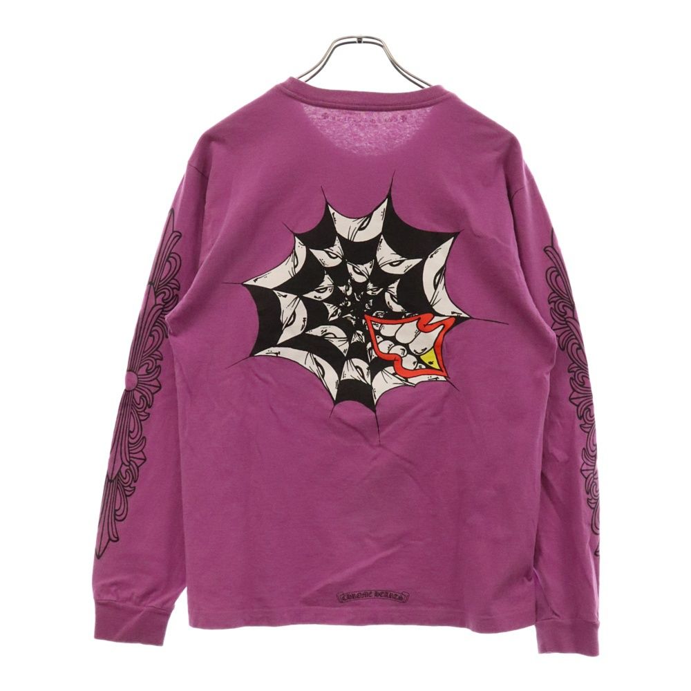 クロムハーツ サイズ:L  STRUCTURE LS MATTY BOYバックプリント長袖カットソー 中古 GZ11 クロムハーツ MATTY BOYバックプリント長袖カットソー L