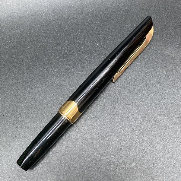 B175 PILOT パイロット PLATINUM プラチナ ペン先18K 750 K18細字 ゴールド ブラック 黒 万年筆 筆記用具 文房具 筆記未