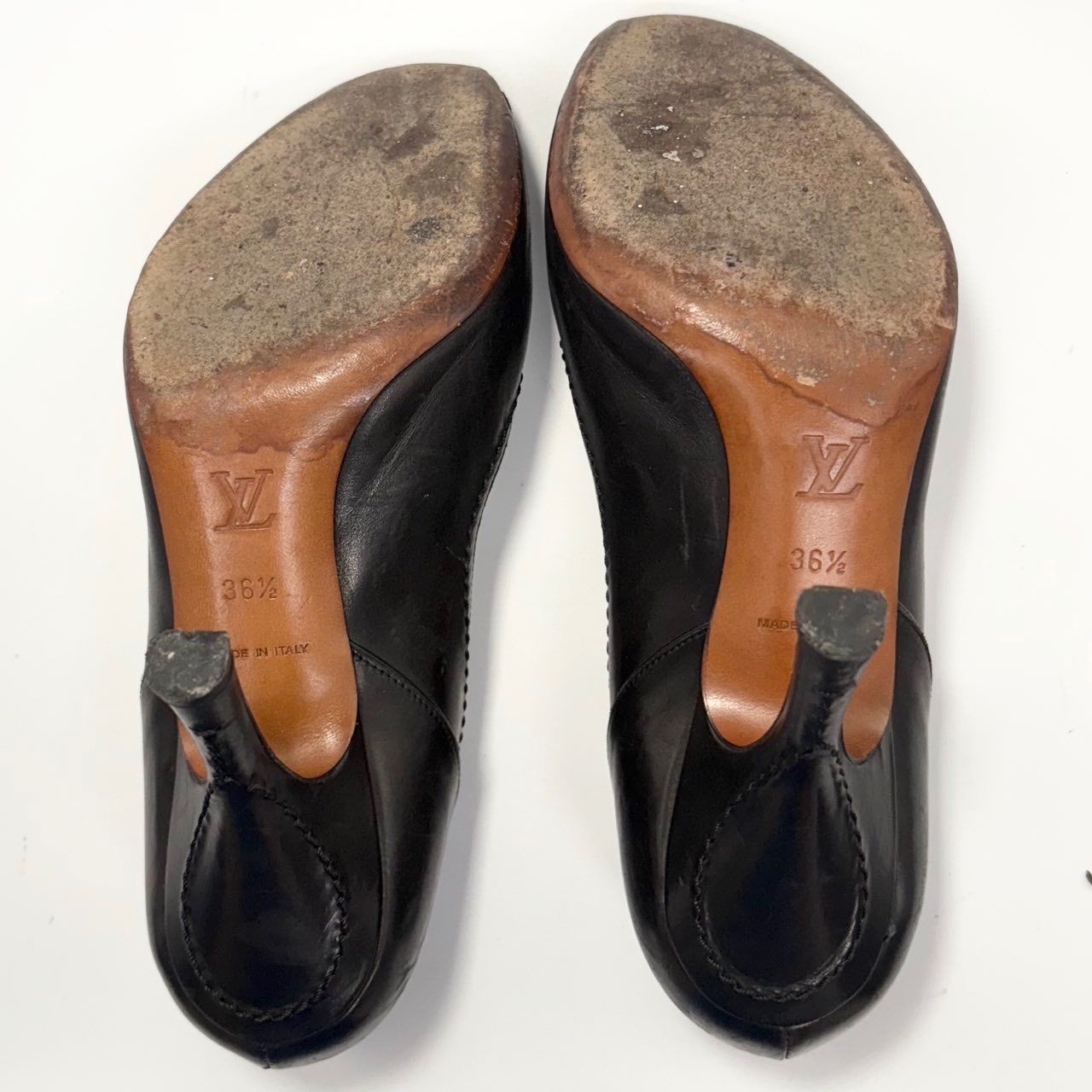 ルイヴィトン LOUIS VUITTON 極美品 パンプス ヒール シューズ