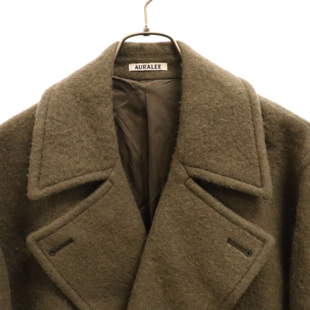 AURALEE (オーラリー) 23AW BRUSHED ALPACA WOOL MELTON TRENCH