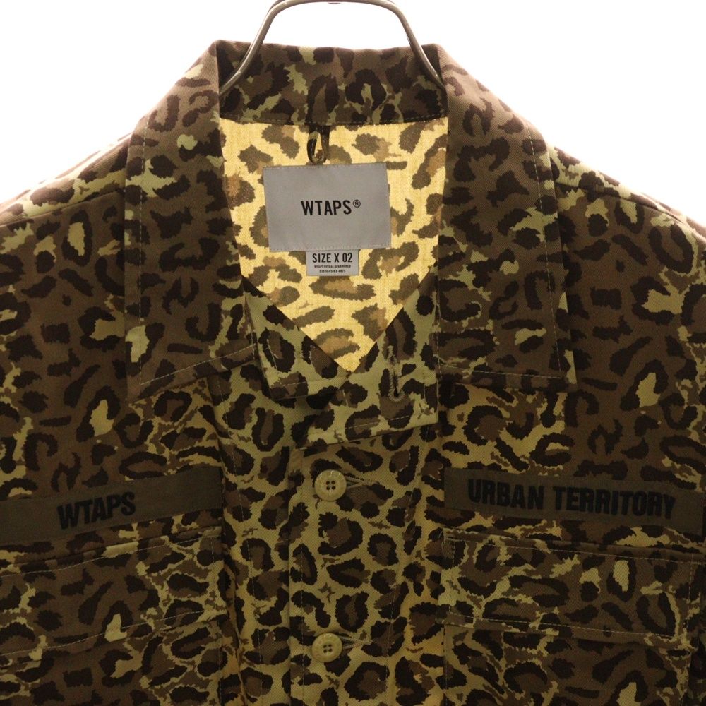 wtaps ダブルタップス レオパードジャケット