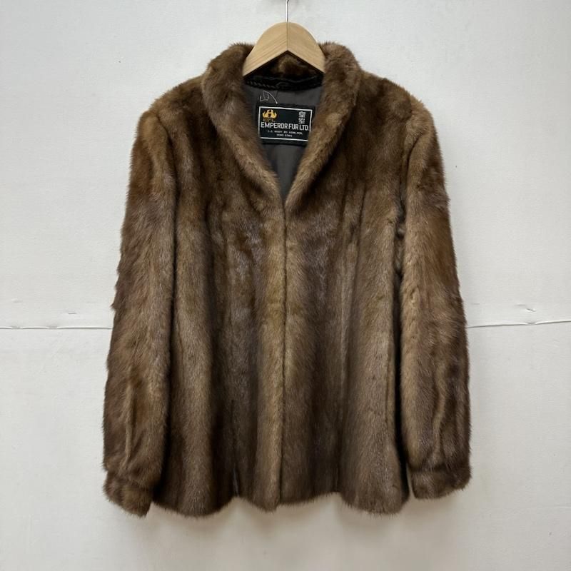 EMPEROR FUR LTD. 毛皮コート ダークブラウン